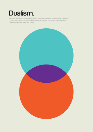 Illustration for article titled Minimalist posters explain complex philosophical concepts with basic shapes